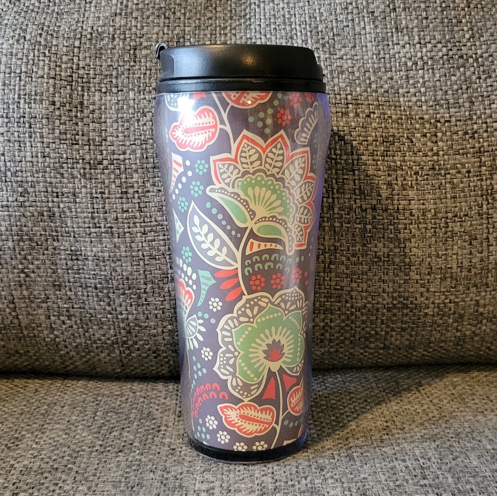 Floral Coffee Travel Mug